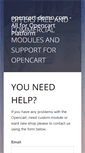 Mobile Screenshot of opencart-demo.com